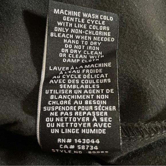 NWT 7 for All Mankind Short Sleeve Faux Leather Top Sz: XS - Picture 13 of 14